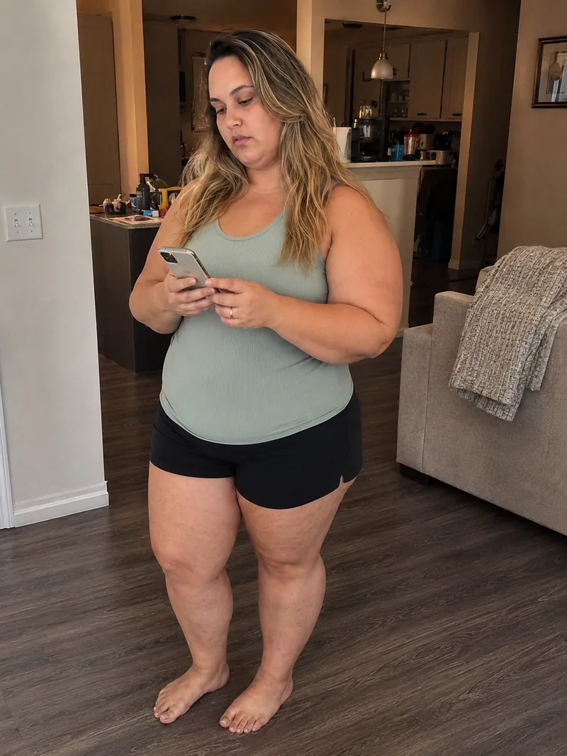 Vanessa before her transformation